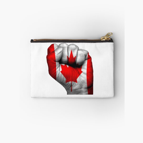 Item preview, Canadian flag painted on a closed fist. Canada designed and sold by Boudavid.