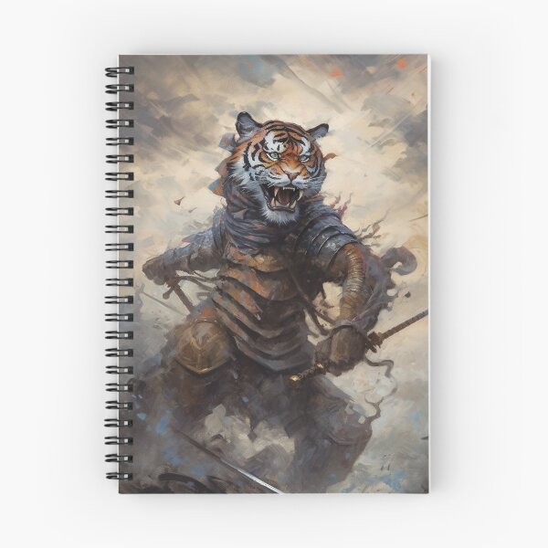 Item preview, Tiger Samurai Breaking In The Enemy Camp designed and sold by Inalternativ.