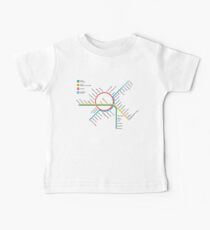 Copenhagen Metro Map - Denmark Baby Tee