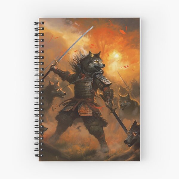 Item preview, Wolf Samurai Commanding An Army designed and sold by Inalternativ.