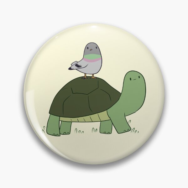 Item preview, Turtle and pigeon  designed and sold by Mayarart.