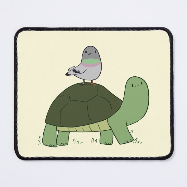 Item preview, Turtle and pigeon  designed and sold by Mayarart.