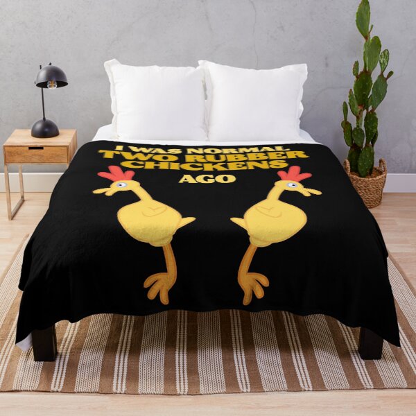 Item preview, I Was Normal Two Rubber Chickens Ago Cute Animals Day Gift designed and sold by TMelonShop.