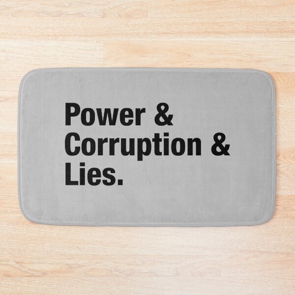 Item preview, Power Corruption Lies, black designed and sold by perezzzoso.