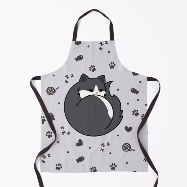 Item preview, Gray Tuxedo Cat - Sleeping designed and sold by missnisa.
