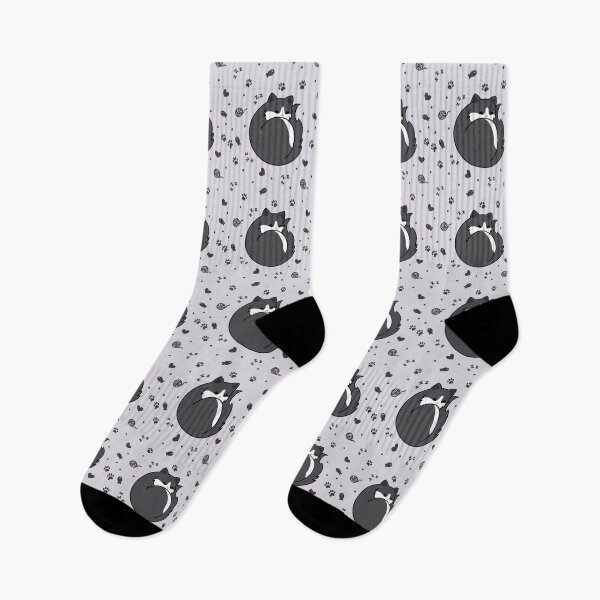 Item preview, Gray Tuxedo Cat - Sleeping designed and sold by missnisa.