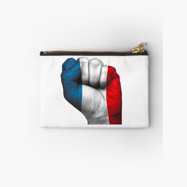 Item preview, French flag painted on a closed fist. France designed and sold by Boudavid.