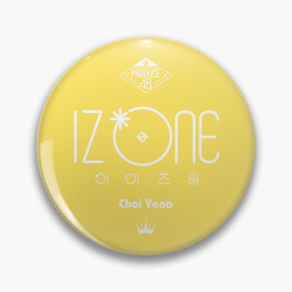 Item preview, IZ*ONE Representative Color Sticker (Choi Yena) kpop designed and sold by monkeybananas.