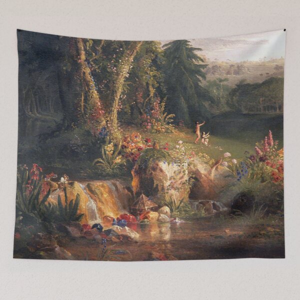 Item preview, The Garden of Eden by Thomas Cole designed and sold by tomorrowsart.