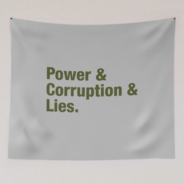Item preview, Power Corruption Lies, green designed and sold by perezzzoso.