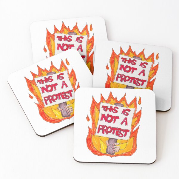 Item preview, This is not a protest #1 designed and sold by KatapillaGirl.