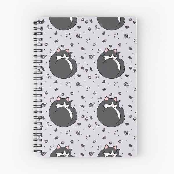 Item preview, Grey Tuxedo Cat - Sleeping designed and sold by missnisa.