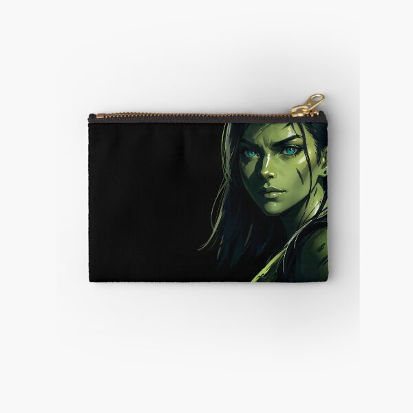 Item preview, Intense Half-Orc Woman  designed and sold by ByteyCreatives.