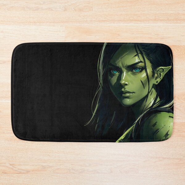 Item preview, Intense Half-Orc Woman  designed and sold by ByteyCreatives.