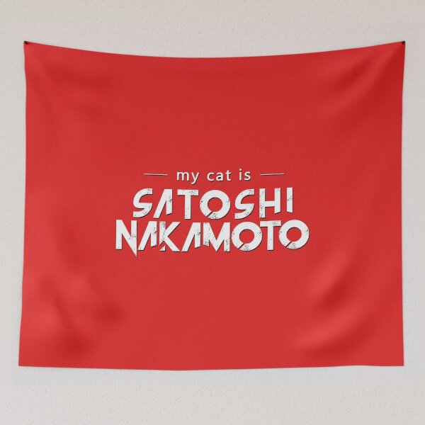 Item preview, My cat is Satoshi Nakamoto designed and sold by Endorfin Garment.