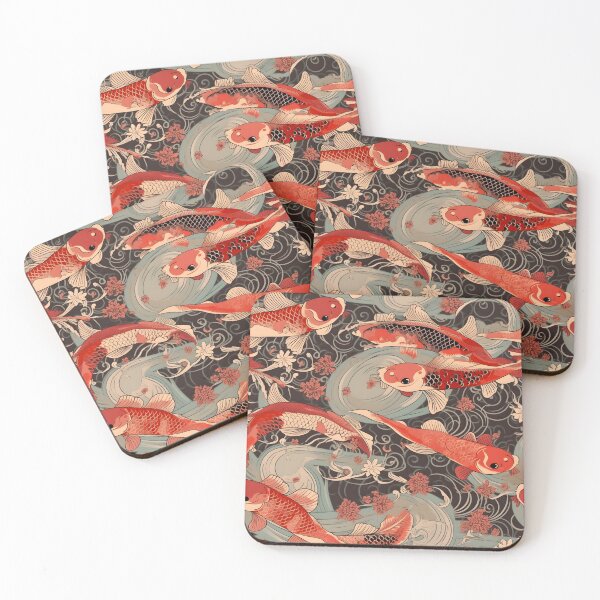 Item preview, Japanese Koi Fish Patterns designed and sold by Tuong Nguyen.