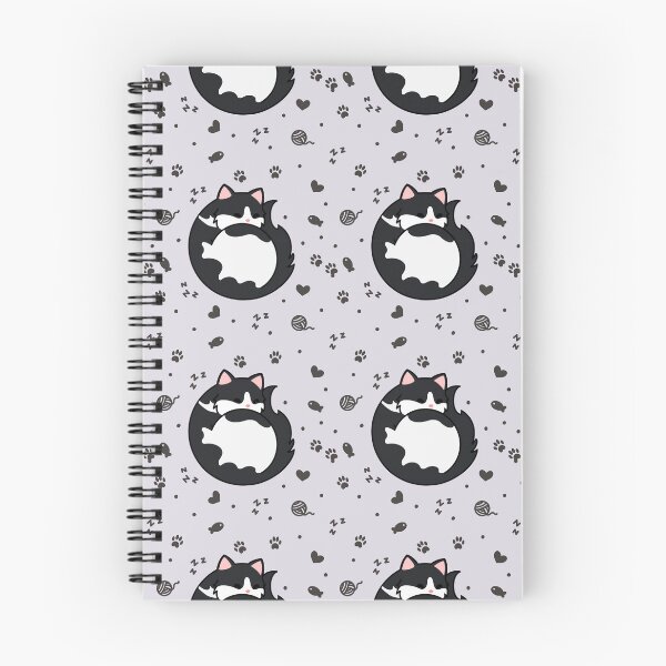 Item preview, Black Spotted Cat - Sleeping designed and sold by missnisa.