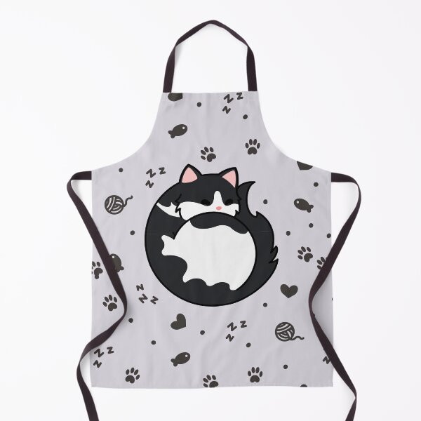 Item preview, Black Spotted Cat - Sleeping designed and sold by missnisa.