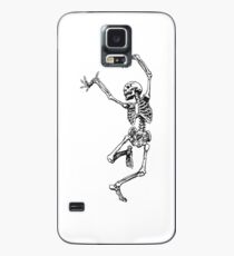 Funda/vinilo para Samsung Galaxy Esqueleto de baile divirtiéndose