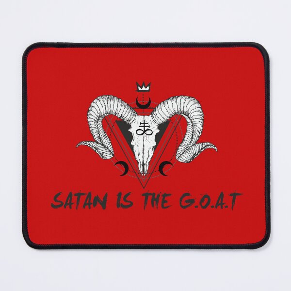 Artikelvorschau, Satan ist der G.O.A.T entworfen und verkauft von remerasnerdas.