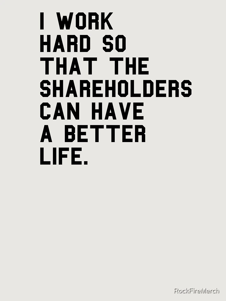 Thumbnail 6 von 6, Premium Oversized Pullover, Sarcastic Leftist Anti Capitalist Greed Quote - Anti Shareholder Profit - Liberal Progressive Politics designt und verkauft von RockFireMerch.