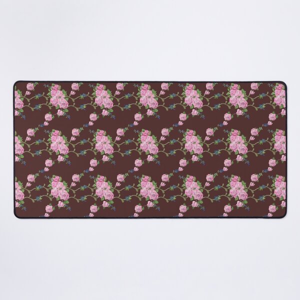 Item preview, Rococo roses, burgundy background designed and sold by Faerieglen.