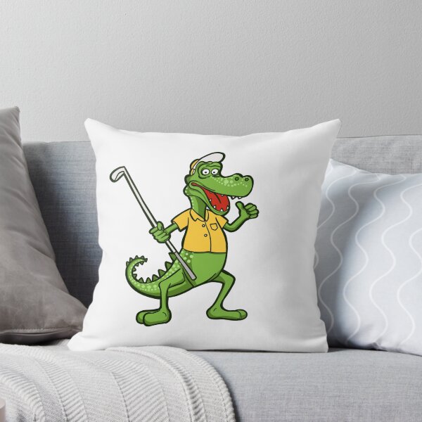Item preview, sport funny crocodile playing golf  designed and sold by StairheadStore.