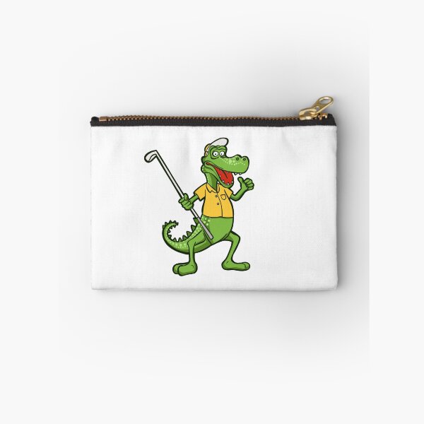 Item preview, sport funny crocodile playing golf  designed and sold by StairheadStore.