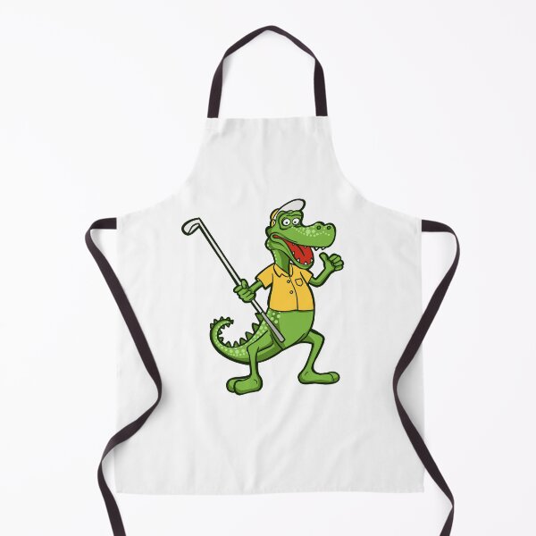 Item preview, sport funny crocodile playing golf designed and sold by StairheadStore.