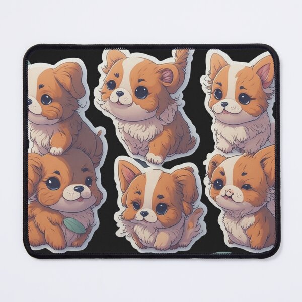 Item preview, Cute Chibi Digital Art Puppies designed and sold by ChibiArtline.