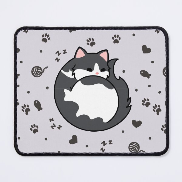 Item preview, Gray Spotted Cat - Sleeping designed and sold by missnisa.