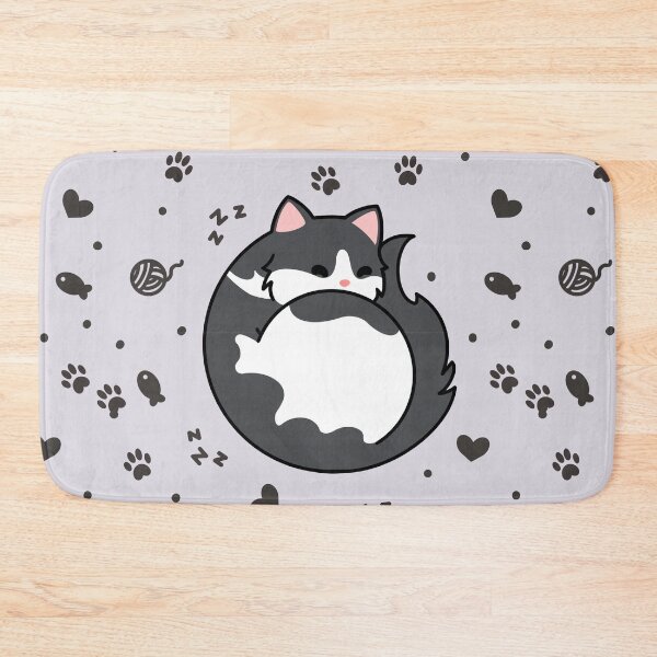 Item preview, Gray Spotted Cat - Sleeping designed and sold by missnisa.