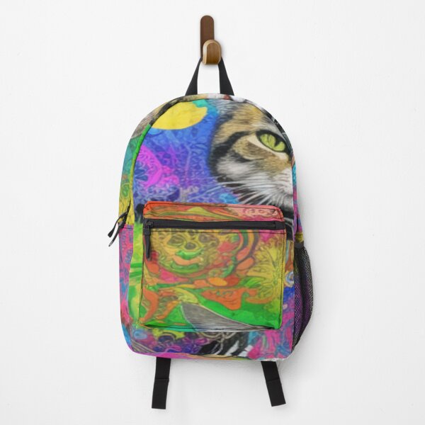 Item preview, Psychedelic Cat Of The Trip designed and sold by Jinell.