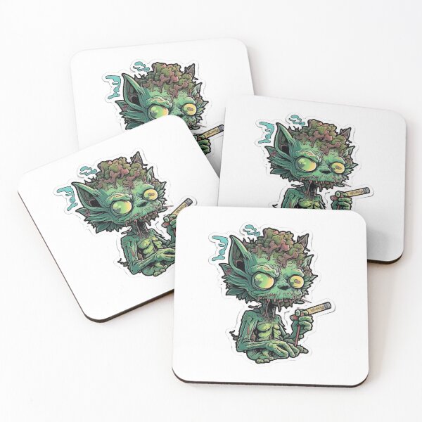 Item preview, High cat  smoking weed designed and sold by futuresimo04.