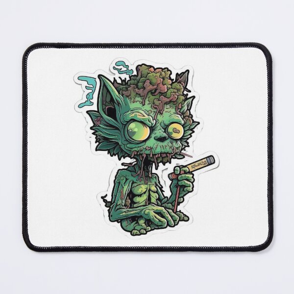 Item preview, High cat smoking weed designed and sold by futuresimo04.