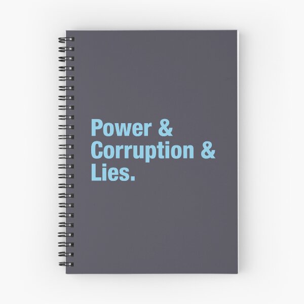 Item preview, Power Corruption Lies, blue designed and sold by perezzzoso.