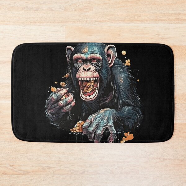 Item preview, Wildlife Carnivore: Ravenous Ape Devours Prey designed and sold by DooodleGod.