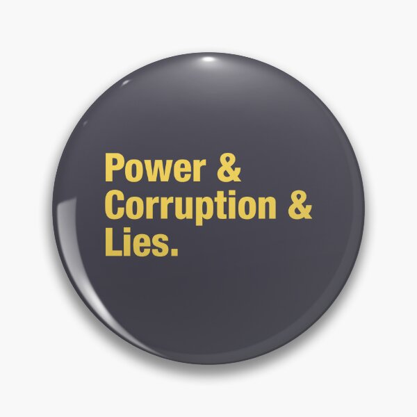Item preview, Power Corruption Lies, mustard designed and sold by perezzzoso.