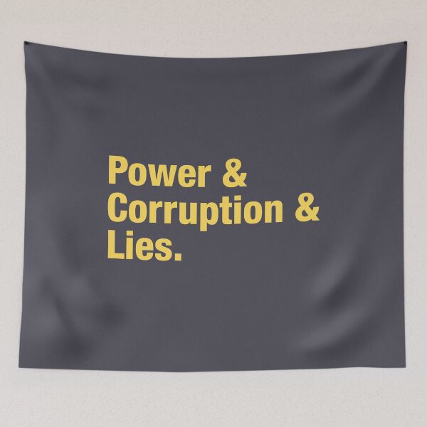 Item preview, Power Corruption Lies, mustard designed and sold by perezzzoso.