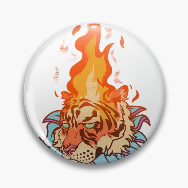 Item preview, Fire Tiger designed and sold by fabiorodrigues.
