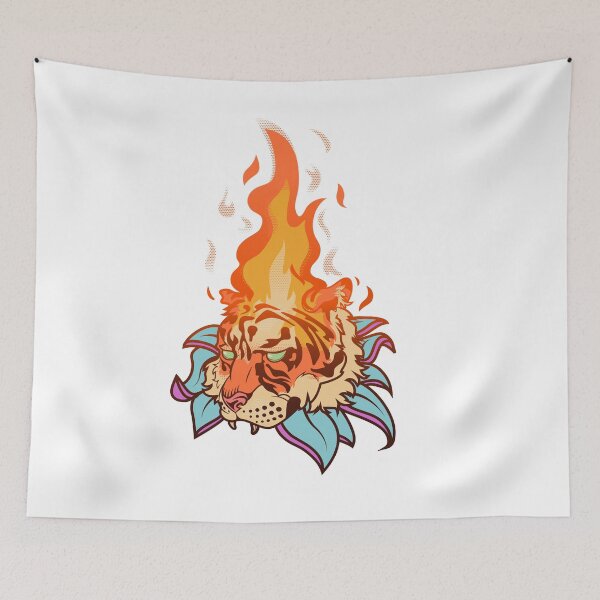 Item preview, Fire Tiger designed and sold by fabiorodrigues.