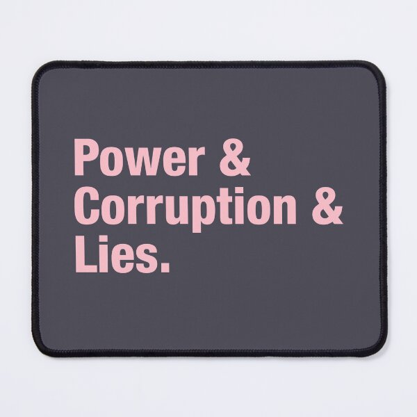 Item preview, Power Corruption Lies, pink designed and sold by perezzzoso.