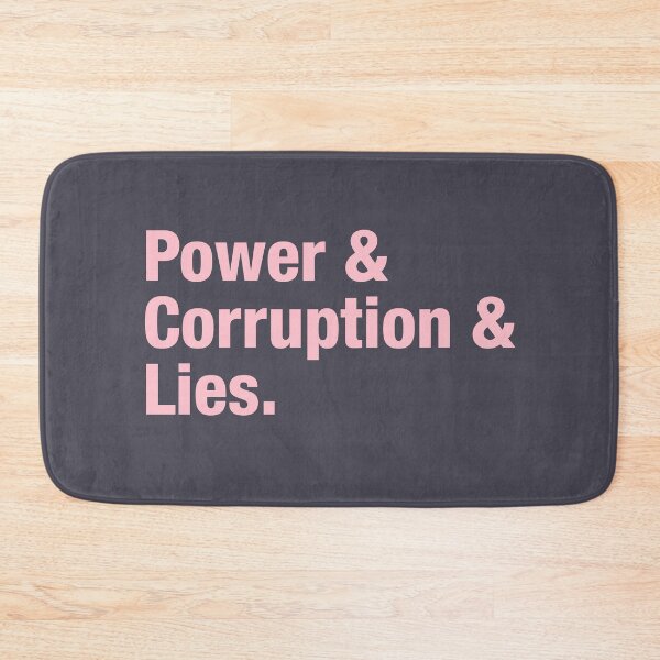 Item preview, Power Corruption Lies, pink designed and sold by perezzzoso.