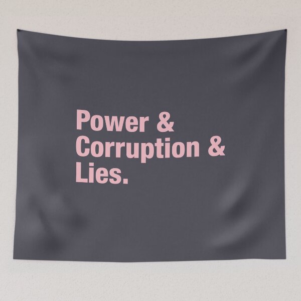 Item preview, Power Corruption Lies, pink designed and sold by perezzzoso.