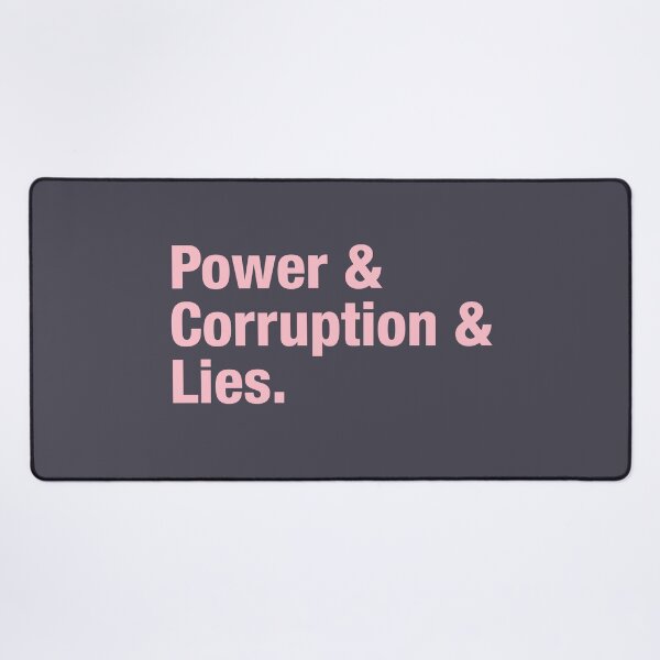 Item preview, Power Corruption Lies, pink designed and sold by perezzzoso.