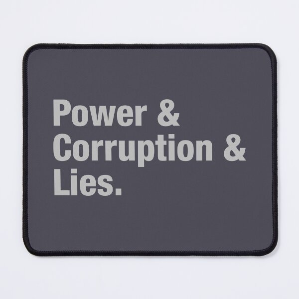Item preview, Power Corruption Lies, silver designed and sold by perezzzoso.