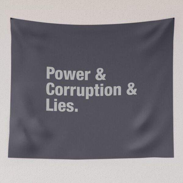 Item preview, Power Corruption Lies, silver designed and sold by perezzzoso.