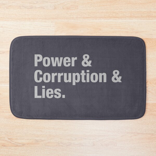 Item preview, Power Corruption Lies, silver designed and sold by perezzzoso.
