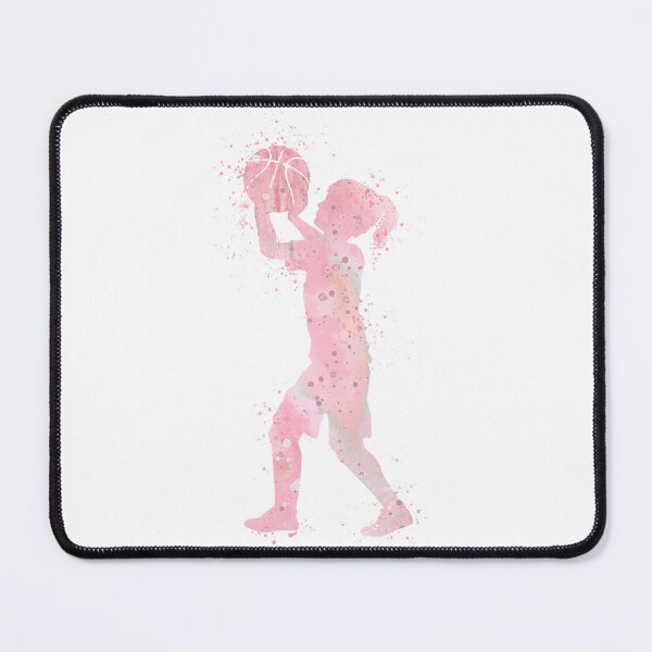 Item preview, Girl Basketball Kid Sport Watercolor Gift designed and sold by LotusGifts.