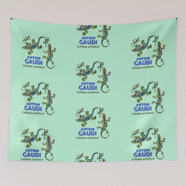 Item preview,  Catalan architect,  Antoni Gaudi, Barcelona Gifts & Merchandise designed and sold by LindaLG.